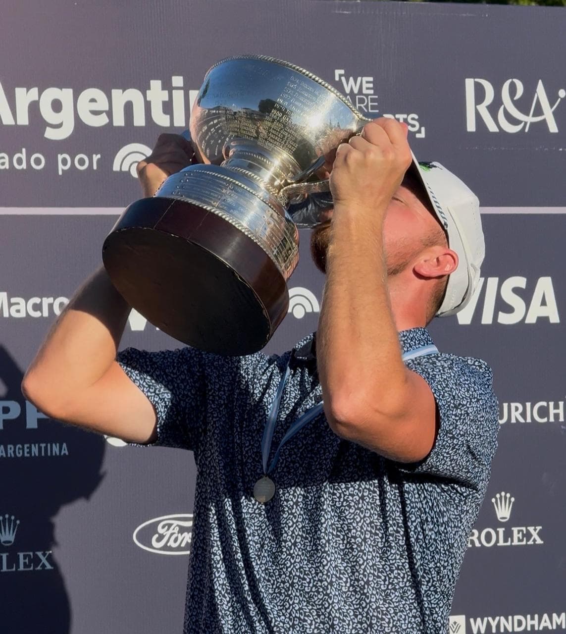  Alistair Docherty, campeón del 119° Open de Argentina