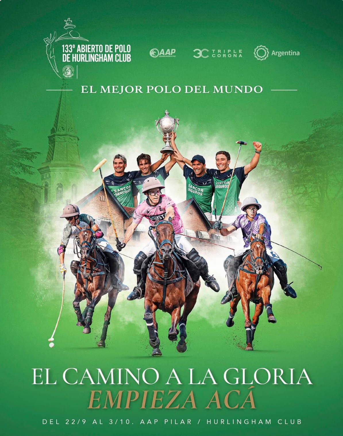 YA ESTÁ EN MARCHA LA TRIPLE CORONA DEL POLO ARGENTINO 