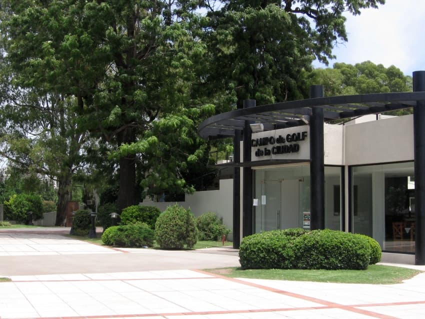 Imagen de archivo de la entrada del Campo de Golf de la Ciudad