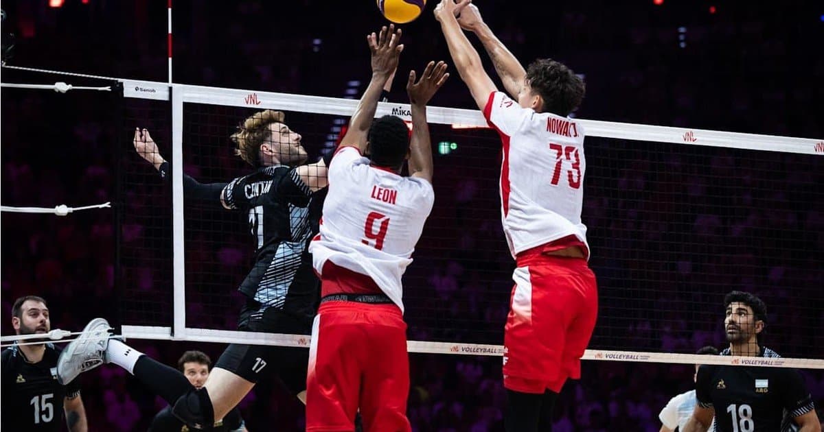 Argentina rompió un récord mundial ante Polonia