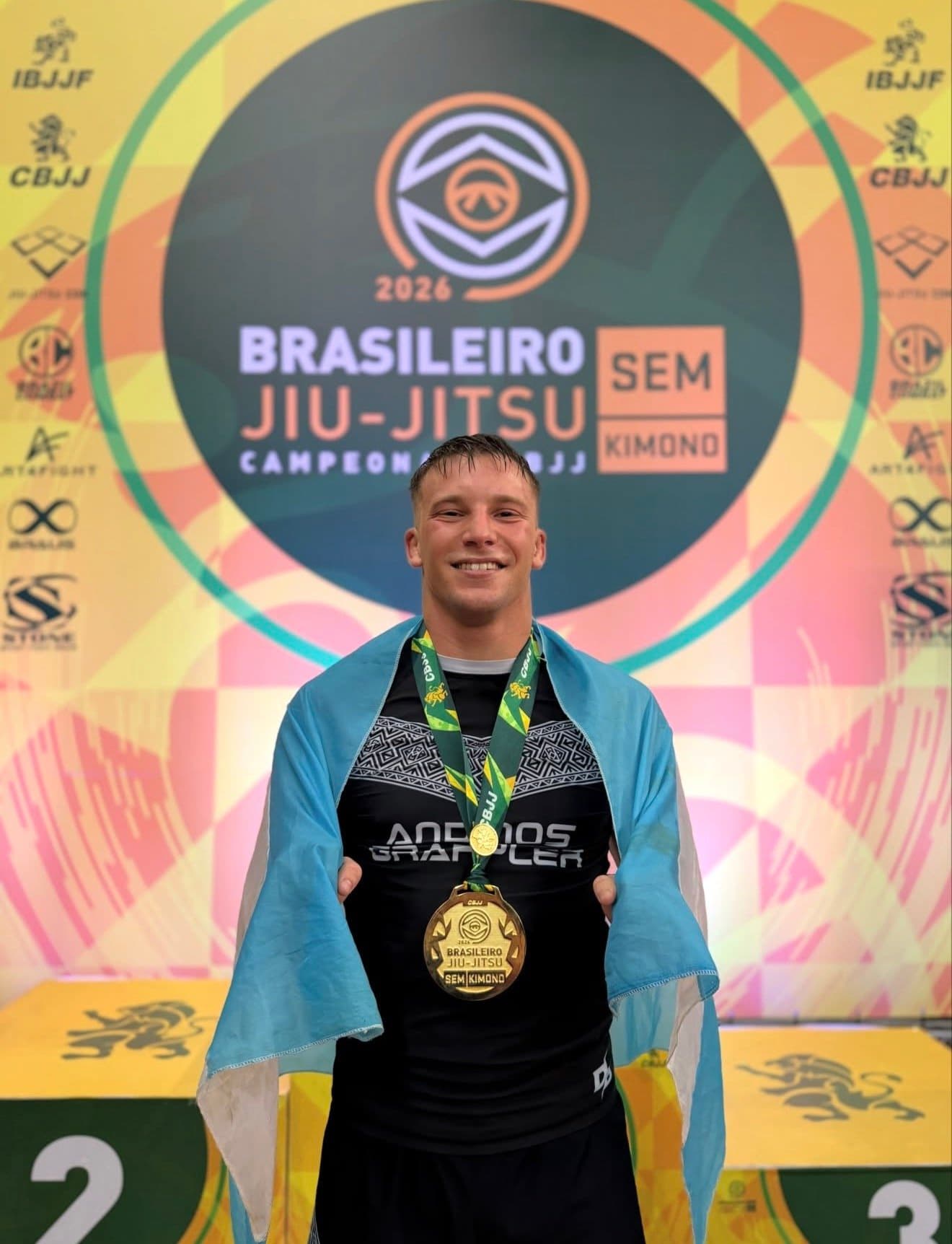 Histórico: Lucas Cantó es campeón de Jiu-Jitsu No-Gi